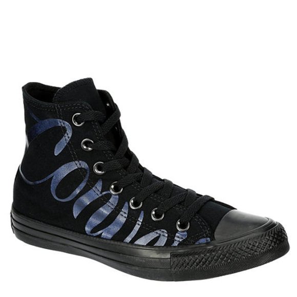 🆕⭐️ Chuck Taylor AS Logo Print Hi Top Trainer BLK - Picture 12 of 14